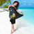 Palau Independence Day Sarong Melanesian Tattoo with Hibiscus