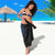 Palau Independence Day Sarong Melanesian Tattoo with Hibiscus