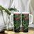 New Zealand Chameleon and Gecko Tumbler With Handle Maori Silver Fern and Pohutukawa Decoration