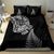 Personalised New Zealand Maori Art Tattoo and Silver Fern Bedding Set