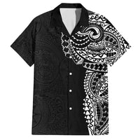 Polynesian Art Traditional Tattoo Pattern Family Matching Tank Maxi Dress and Hawaiian Shirt