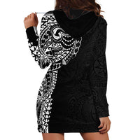 Polynesian Art Traditional Tattoo Pattern Hoodie Dress