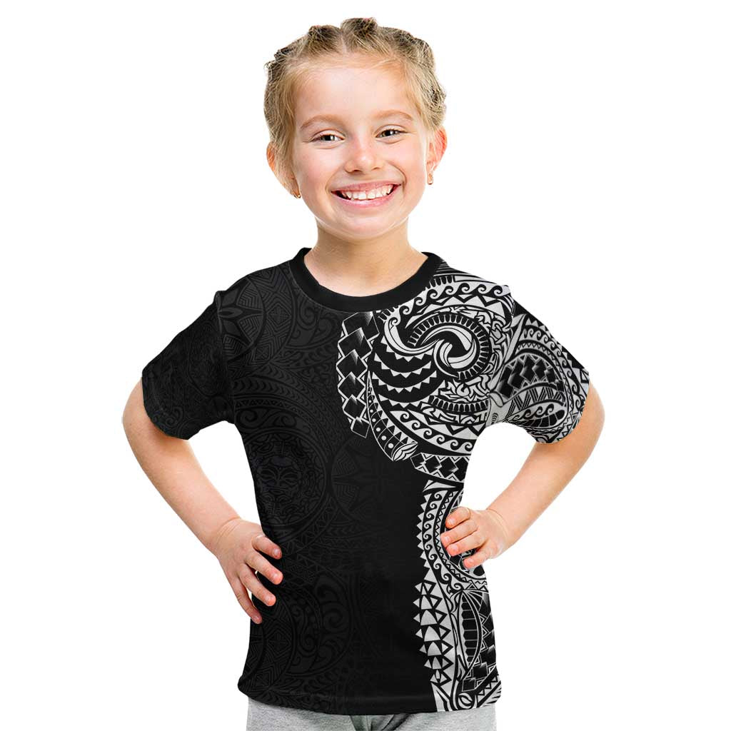 Polynesian Art Traditional Tattoo Pattern Kid T Shirt