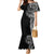 Polynesian Art Traditional Tattoo Family Matching Mermaid Dress and Hawaiian Shirt Simple Style