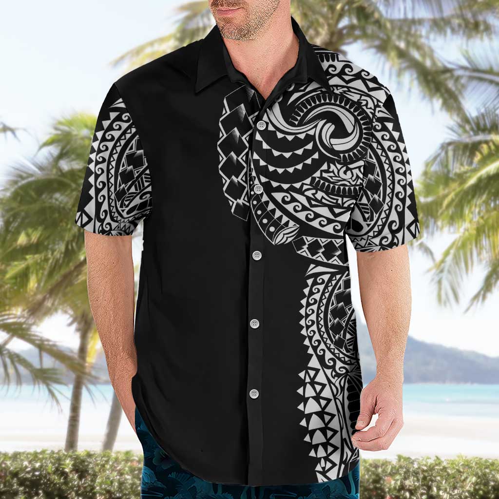 Polynesian Art Traditional Tattoo Hawaiian Shirt Simple Style