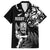 New Zealand Maori Warrior Rugby Hawaiian Shirt Silver Fern