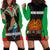 PNG Mendi Muruks Rugby Hoodie Dress The Cassowary Head and PNG Bird Polynesian Tattoo LT03 - Polynesian Pride