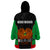 PNG Mendi Muruks Rugby Wearable Blanket Hoodie The Cassowary Head and PNG Bird Polynesian Tattoo LT03 - Polynesian Pride