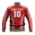 Custom Tonga Pacific Rugby 2024 Baseball Jacket Ngatu Tribal Pattern