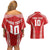 Custom Tonga Pacific Rugby 2024 Couples Matching Off Shoulder Short Dress and Hawaiian Shirt Ngatu Tribal Pattern