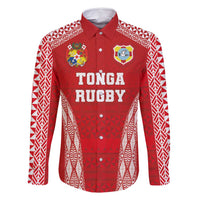 Custom Tonga Pacific Rugby 2024 Family Matching Summer Maxi Dress and Hawaiian Shirt Ngatu Tribal Pattern