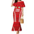 Custom Tonga Pacific Rugby 2024 Mermaid Dress Ngatu Tribal Pattern