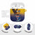 American Samoa Fautasi AirPods Case Bald Eage and Sailfish with Kakau Motifs - Polynesian Pride