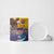 American Samoa Fautasi Ceramic Mug Bald Eage and Sailfish with Kakau Motifs - Polynesian Pride
