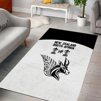 South Africa and New Zealand Area Rug Champion History Go Final 2023 Vintage Style LT03 - Polynesian Pride