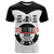 South Africa and New Zealand T Shirt Champion History Go Final 2023 Vintage Style LT03 White - Polynesian Pride