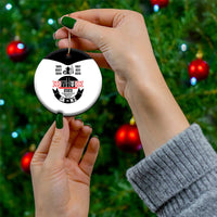 Personalised South Africa and New Zealand Ceramic Ornament Champion History Go Final 2023 Vintage Style LT03 - Polynesian Pride