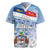 New Zealand Auckland Rugby Jersey Auckland's Flag and Coat of Arms - Koru Art Maori Pattern