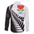New Zealand Auckland Family Matching Puletasi and Hawaiian Shirt Auckland's Emblem and Silver Ferns - Maori Art Tattoo
