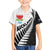 New Zealand Auckland Hawaiian Shirt Auckland's Emblem and Silver Ferns - Maori Art Tattoo