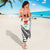 New Zealand Auckland Sarong Auckland's Emblem and Silver Ferns - Maori Art Tattoo