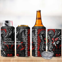 Aotearoa Toitu Te Tiriti 4 in 1 Can Cooler Tumbler New Zealand Honour the Treaty - Te Tiriti Is Us