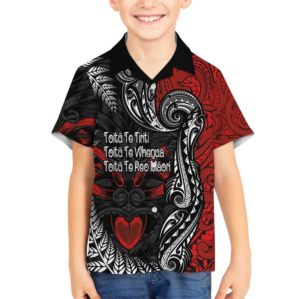 Aotearoa Toitu Te Tiriti Family Matching Summer Maxi Dress and Hawaiian Shirt New Zealand Honour the Treaty - Te Tiriti Is Us