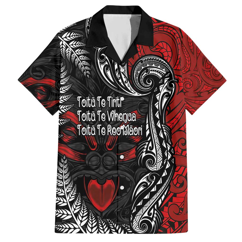 Aotearoa Toitu Te Tiriti Hawaiian Shirt New Zealand Honour the Treaty - Te Tiriti Is Us