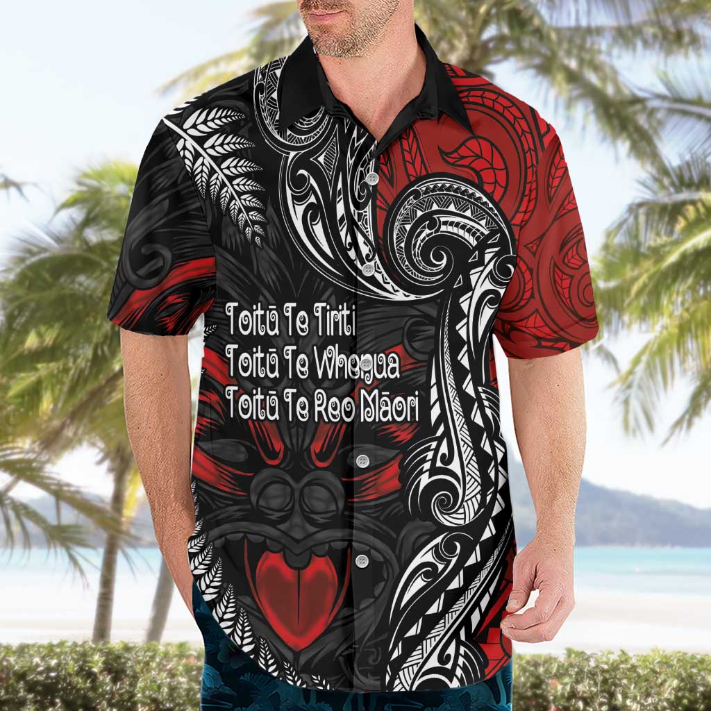 Aotearoa Toitu Te Tiriti Hawaiian Shirt New Zealand Honour the Treaty - Te Tiriti Is Us