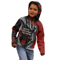 Aotearoa Toitu Te Tiriti Kid Hoodie New Zealand Honour the Treaty - Te Tiriti Is Us