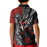 Aotearoa Toitu Te Tiriti Kid Polo Shirt New Zealand Honour the Treaty - Te Tiriti Is Us