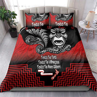 Aotearoa Toitu Te Tiriti Bedding Set New Zealand Honour the Treaty - Fight Together LT03 - Polynesian Pride
