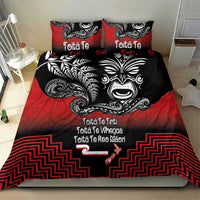 Aotearoa Toitu Te Tiriti Bedding Set New Zealand Honour the Treaty - Fight Together LT03 - Polynesian Pride