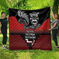 Aotearoa Toitu Te Tiriti Quilt New Zealand Honour the Treaty - Fight Together LT03 - Polynesian Pride