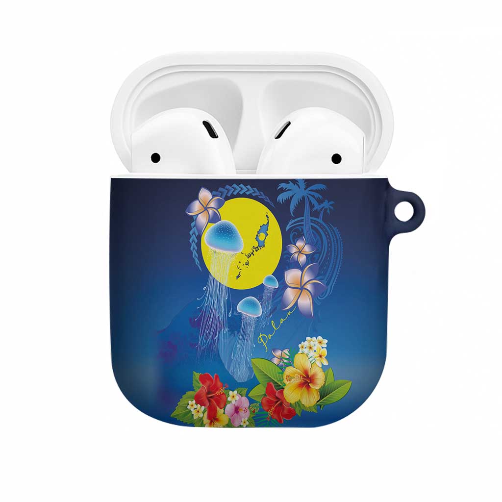 Palau Jellyfish AirPods Case Ocean Heritage Tropical Plants - Polynesian Pride