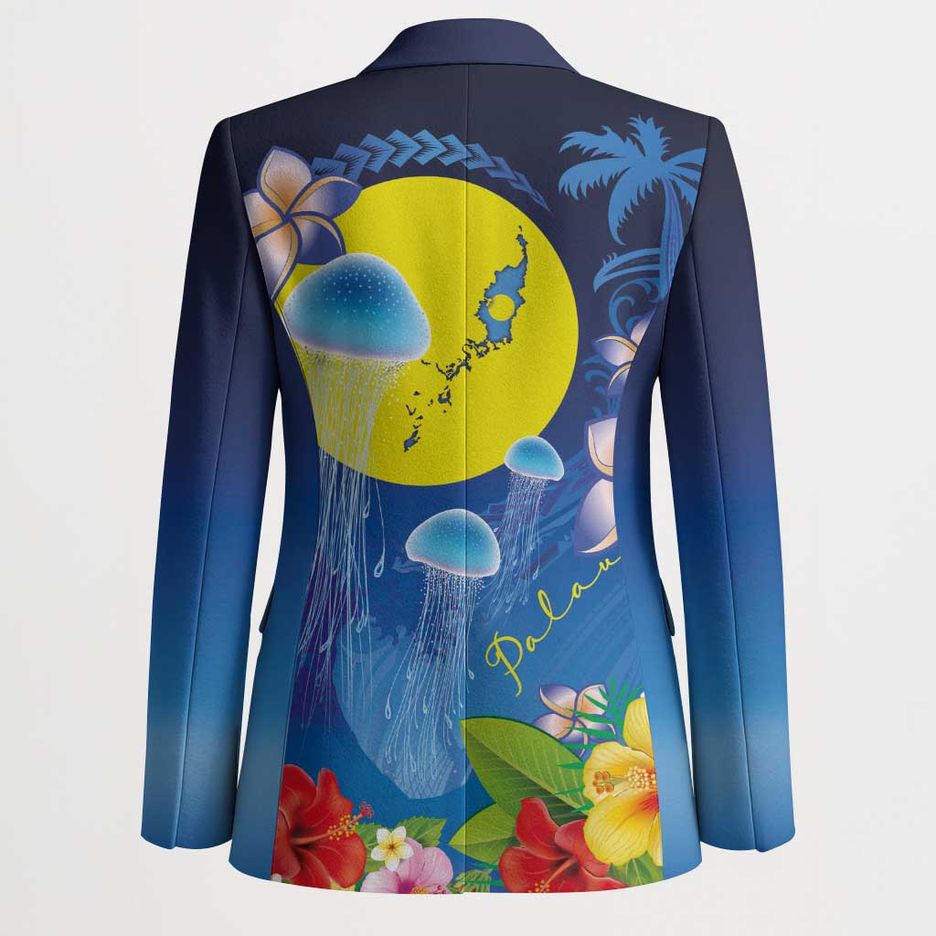 Palau Jellyfish Blazer Ocean Heritage Tropical Plants - Polynesian Pride