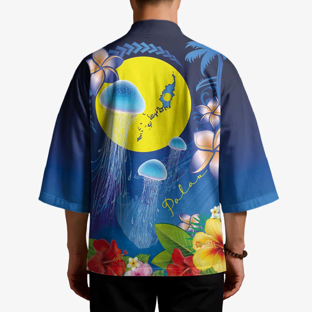 Palau Jellyfish Kimono Ocean Heritage Tropical Plants - Polynesian Pride