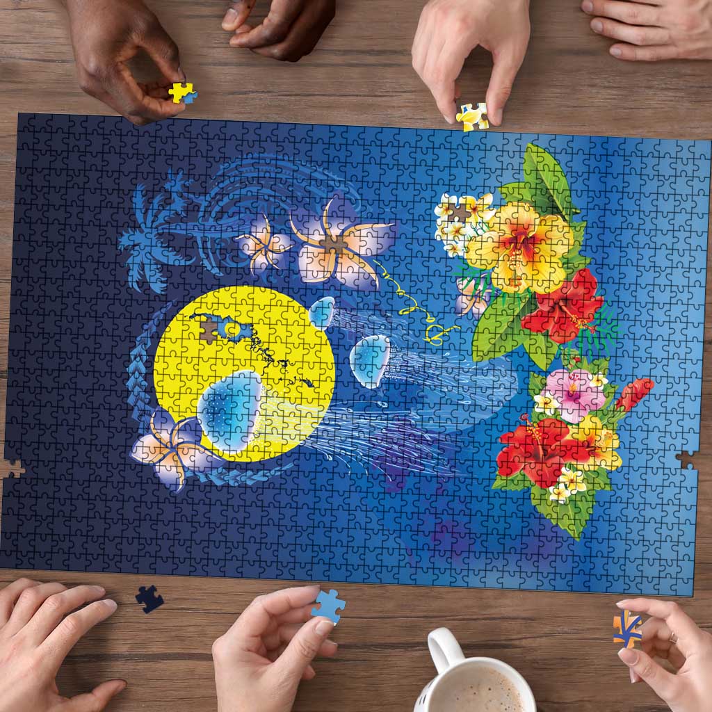 Palau Jellyfish Puzzle Ocean Heritage Tropical Plants - Polynesian Pride