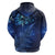 New Zealand Matariki Hoodie Maori Pattern and Silver Fern