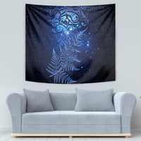 New Zealand Matariki Tapestry Maori Pattern and Silver Fern