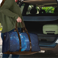 Aotearoa New Zealand New Year Travel Bag Tribal Koru Tattoo Blue Galaxy Maori Silver Fern LT03 - Polynesian Pride