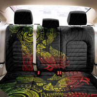 Aotearoa Moko Tribal Tattoo Back Car Seat Cover New Zealand Maori Penguin and Fantail Reggae Style LT03 - Polynesian Pride