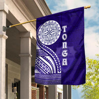 Tupou College Toloa Garden Flag Ngatu and Polynesian Pattern