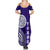 Tupou College Toloa Summer Maxi Dress Ngatu and Polynesian Pattern