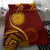 Tonga High School Bedding Set Ngatu and Polynesian Pattern