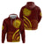 Tonga High School Hoodie Ngatu and Polynesian Pattern