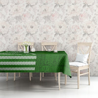 Liahona High School Tablecloth Ngatu and Polynesian Pattern