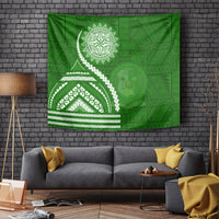 Liahona High School Tapestry Ngatu and Polynesian Pattern