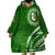 Liahona High School Wearable Blanket Hoodie Ngatu and Polynesian Pattern