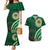 Saineha High School Couples Matching Mermaid Dress and Hawaiian Shirt Ngatu and Polynesian Pattern